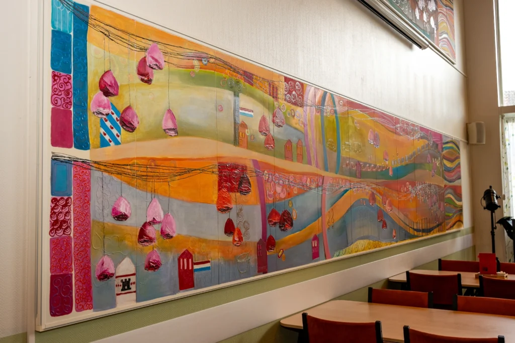 Schilderij in restaurant Tonckenshuys
